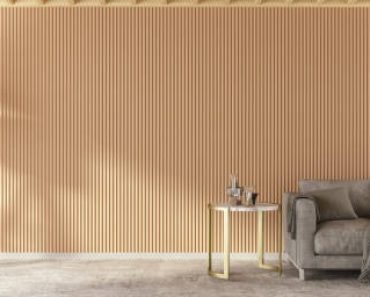 Nos astuces pour intégrer un mur en tasseaux de bois dans un décor minimaliste