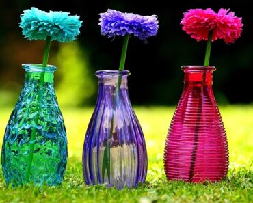 Créez une décoration élégante avec un vase en verre